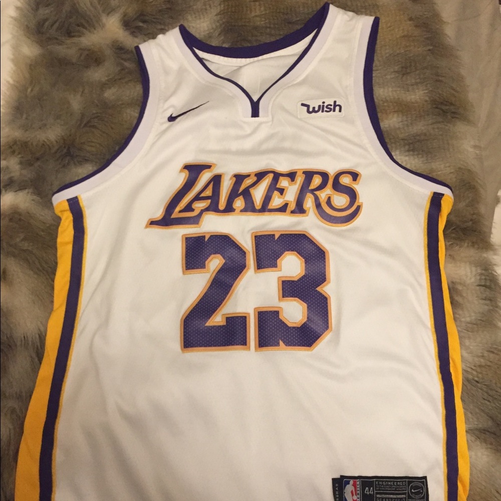 LeBron James Laker Jersey